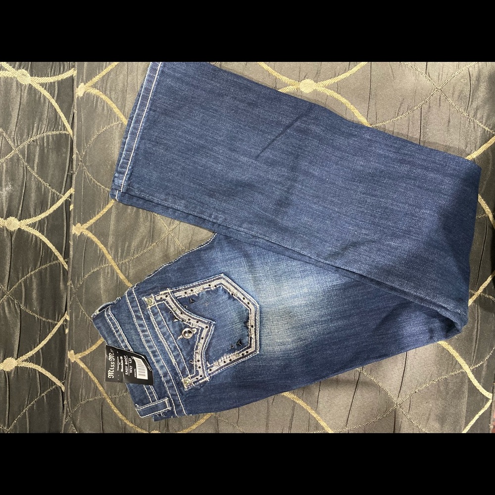 NWT Miss Me Mid-Rise Easy Boot Jeans Size 27